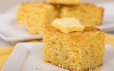 Golden Vegan Cornbread (Gluten-Free)