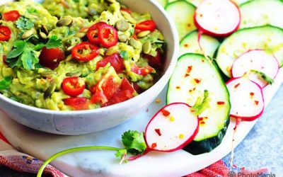 Cucumber-Mint Guacamole