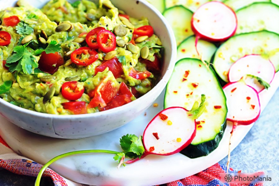 Cucumber Mint Guacamole