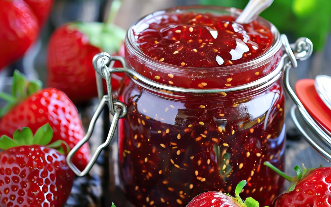 Strawberry-Chia Seed Jam