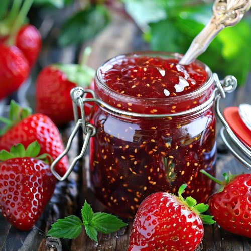 Strawberry-Chia Seed Jam