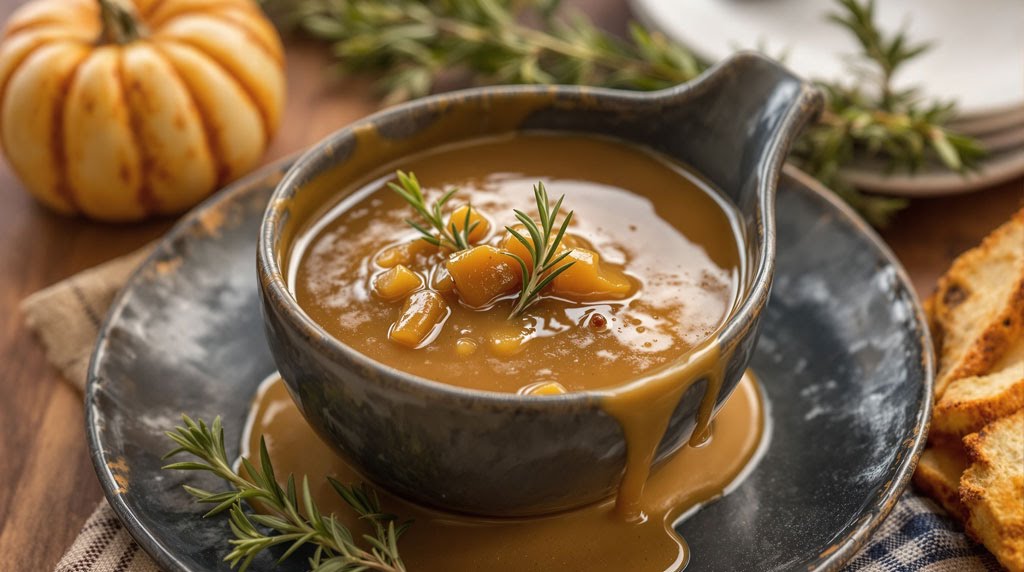 Onion gravy for post