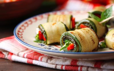 Mediterranean Zucchini Roll-Up’s