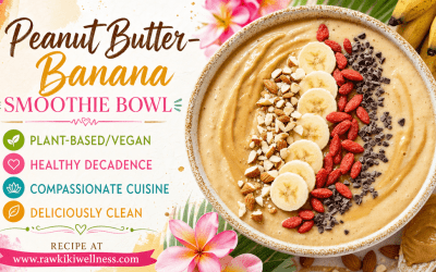Peanut Butter-Banana Smoothie Bowl