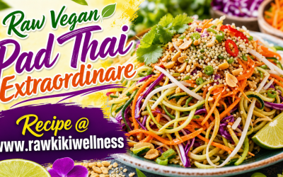 Raw Vegan Pad Thai Extraordinaire