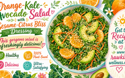 Orange-Avocado-Kale Salad Extraordinaire