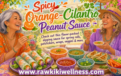 Spicy Orange-Cilantro Peanut Sauce