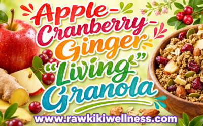 Apple-Cranberry-Ginger “Living” Granola